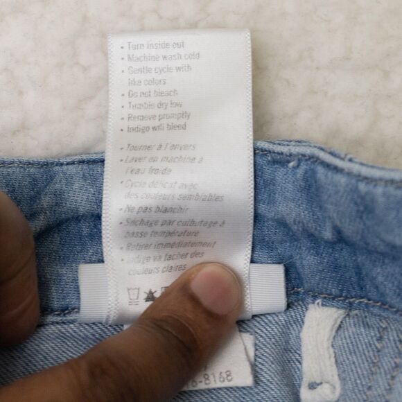 Paige Mayslie Jogger Light Wash Jeans Women's Sz 29 - Picture 5 of 16